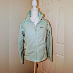 Columbia Women's Light Green Fleece Jacket